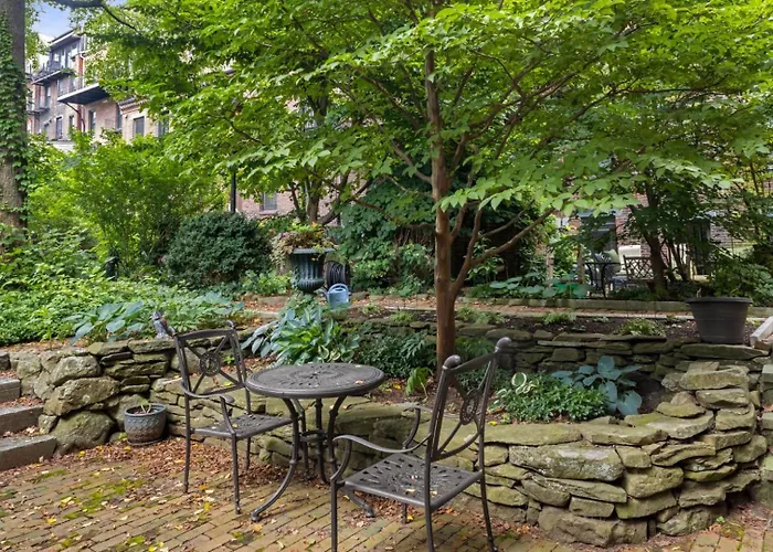Enjoy Boston Private Patio On Montgomery Park