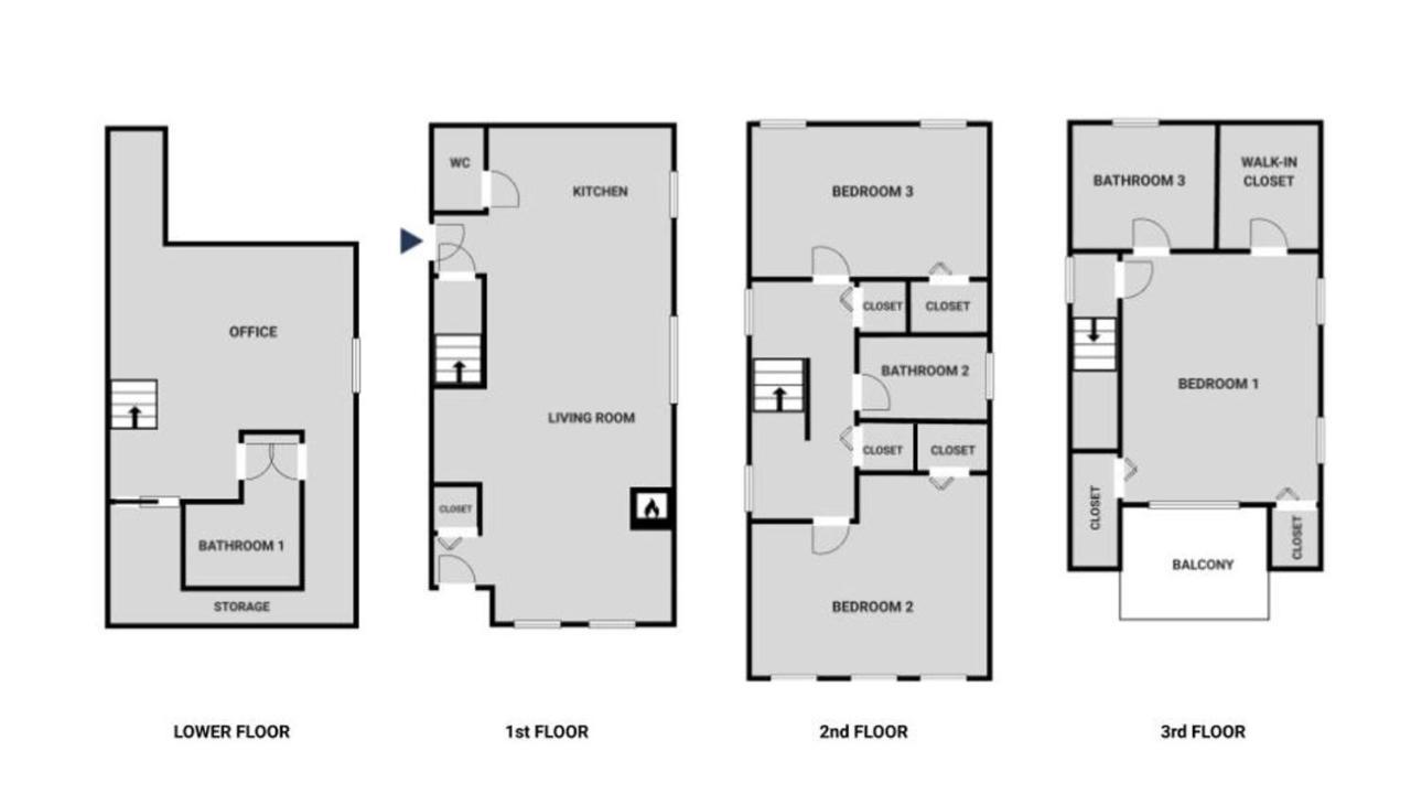 South 3br W Wd Balcony Nr Restaurants Bos-749 Apartment Boston
