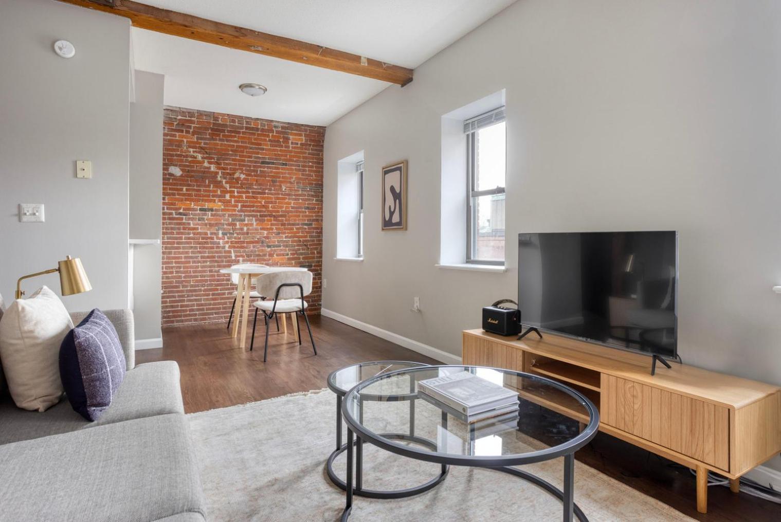Apartamento Blueground Dorchester Lower Mills Gym Laundry Bos-1042 *
