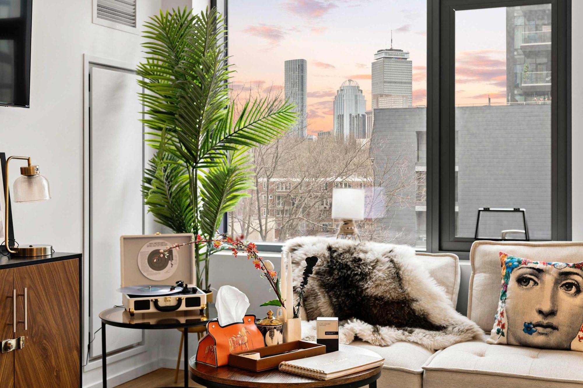 The Dazzling Two-bedroom Two-bath In South End Boston