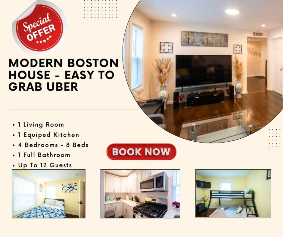 30-1 New! Full Comfort - Spacious 1St-Floor Apt Boston