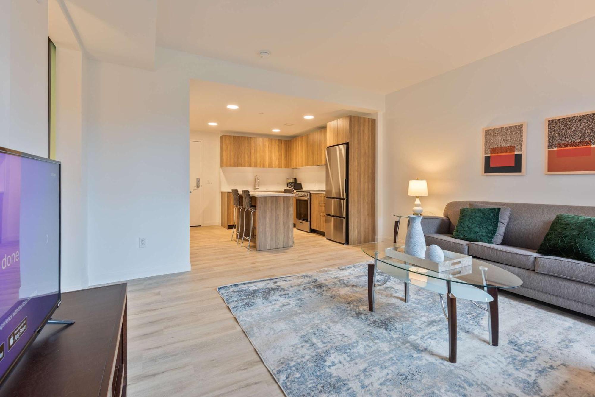 Luxury With Kitchen & Gym Apartamento Boston