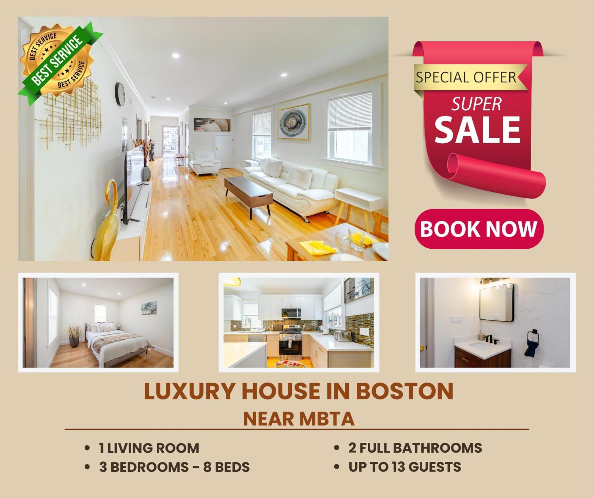 Apartment 82 Newly Renovated, Luxury In Boston