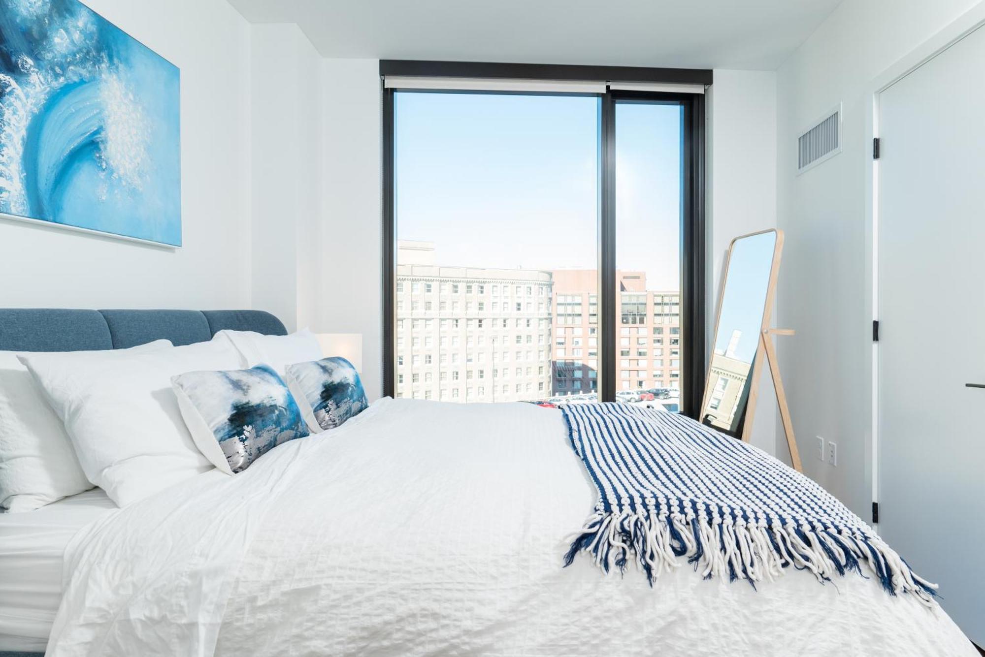 Apartamento Luxury 2br Backbay Common T-station Roof Lounge Gym Boston